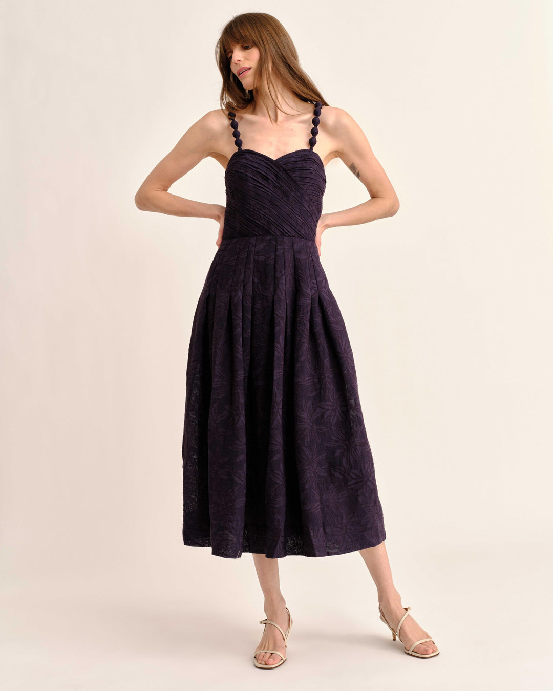 Marabel Midi Dress | Midnight Blue