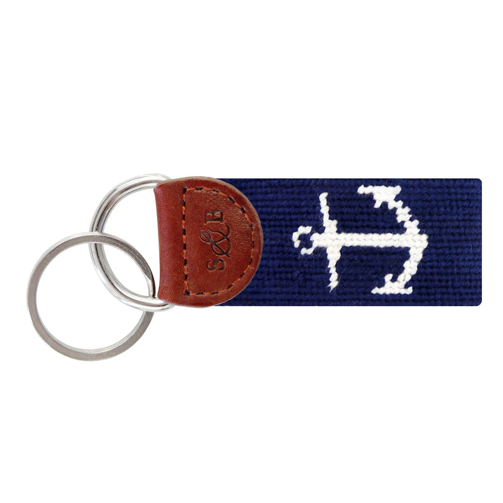 Assorted Needlepoint Key Fobs