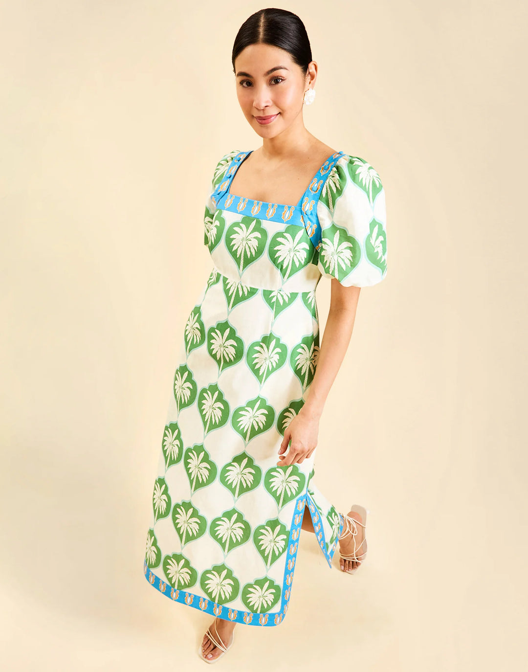 Apollo Convertible Midi Dress | Palm Bay Blue