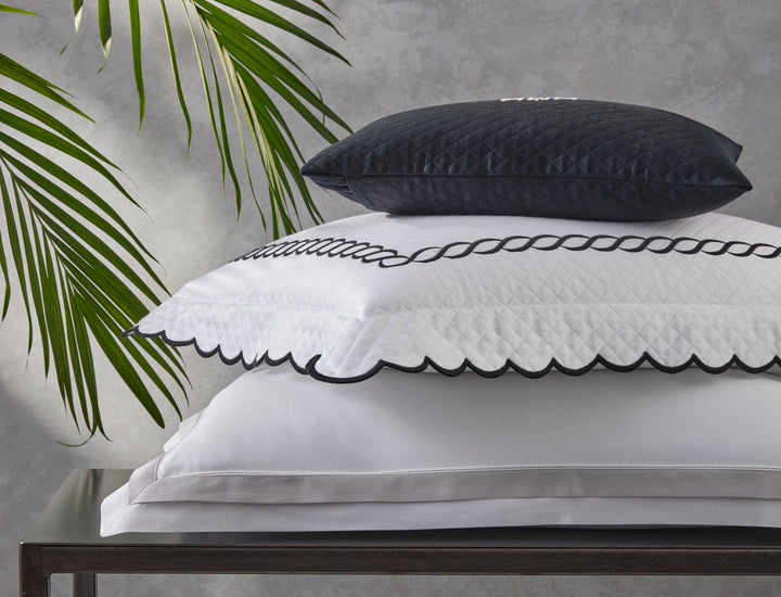 Classic Chain Scallop Duvet Cover