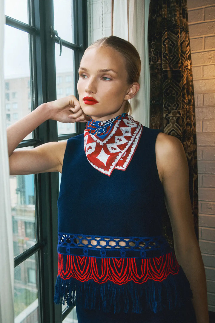 Astor Top | Midnight Wool