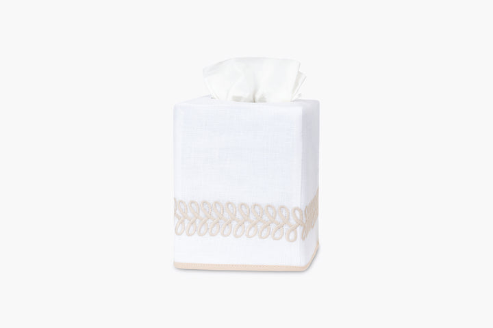 Astor Braid Tissue Box Cover