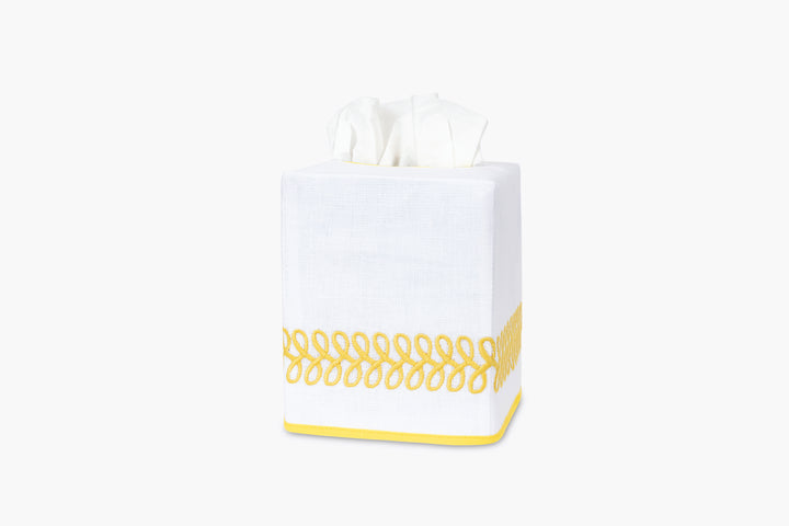 Astor Braid Tissue Box Cover