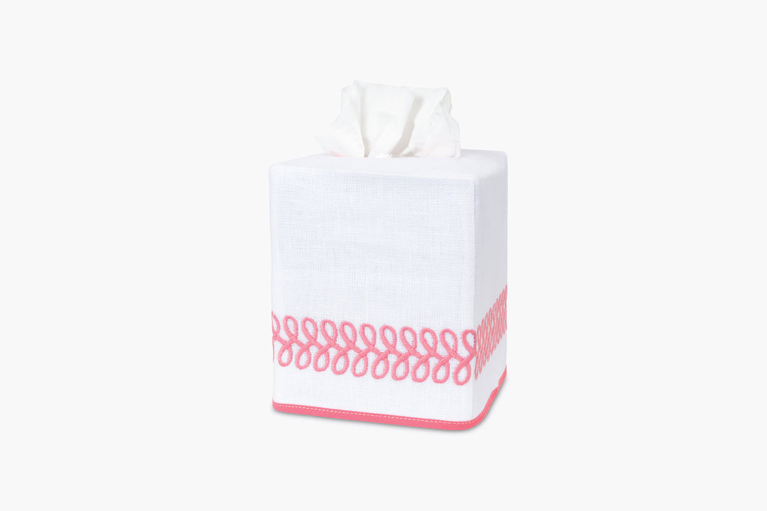 Astor Braid Tissue Box Cover