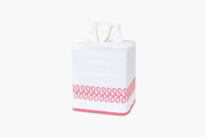 Astor Braid Tissue Box Cover
