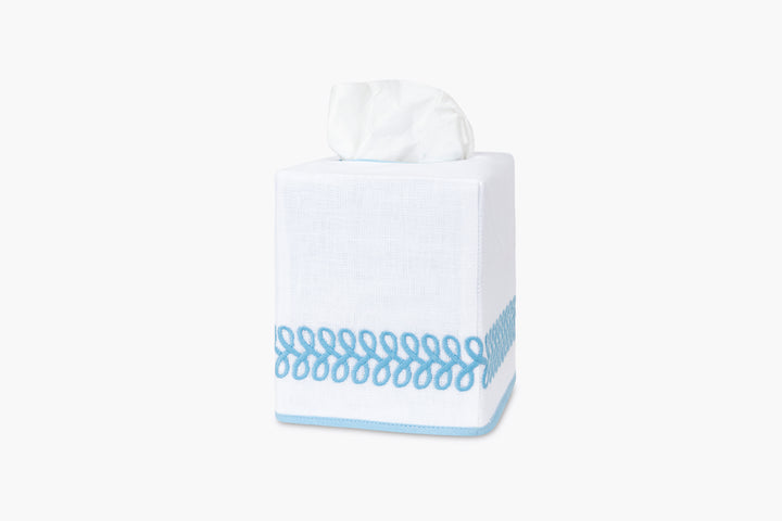Astor Braid Tissue Box Cover