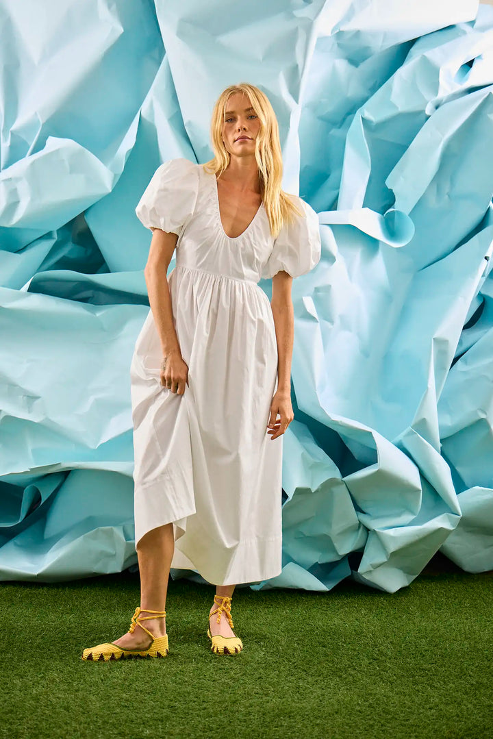 Augusta Dress | White