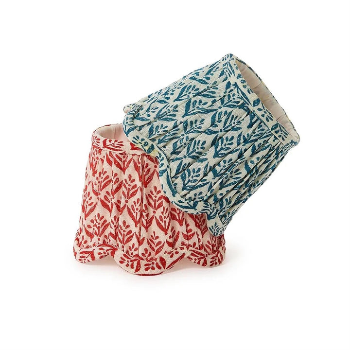 Scalloped Floral Fabric Lampshade | + Colors