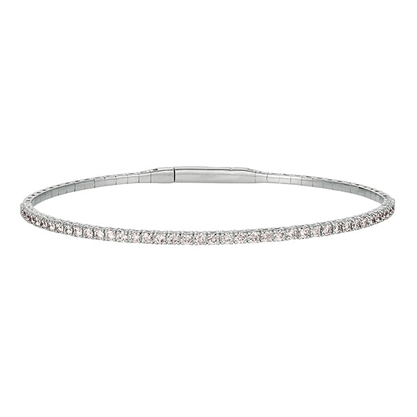 14KT 1 ct Diamond Bracelet WG