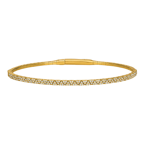 14kt .6ct Diamond Flex Bracelet B5866Y