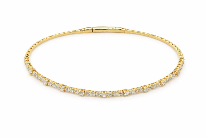 14kt 1ct Diamond Flex Bracelet B5869Y