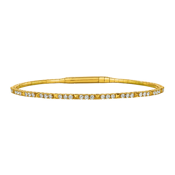 Diamond Flex Bracelet 14kt .75ct Diamond B5871