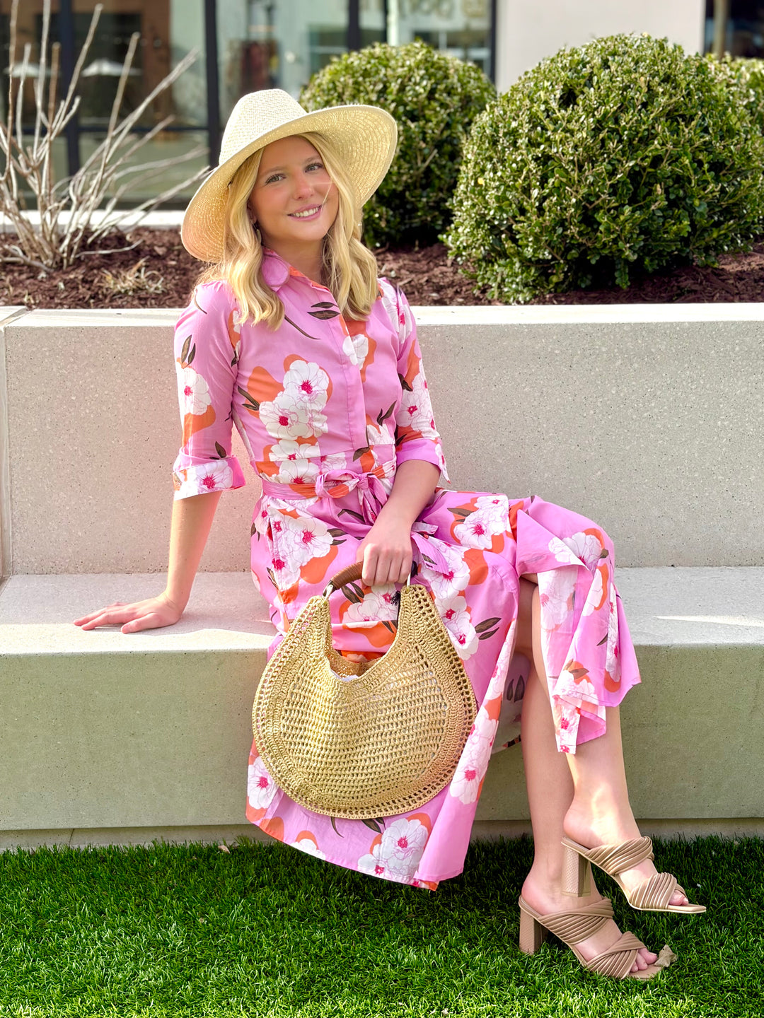 Emily Dress | Ashburn Fuchsia