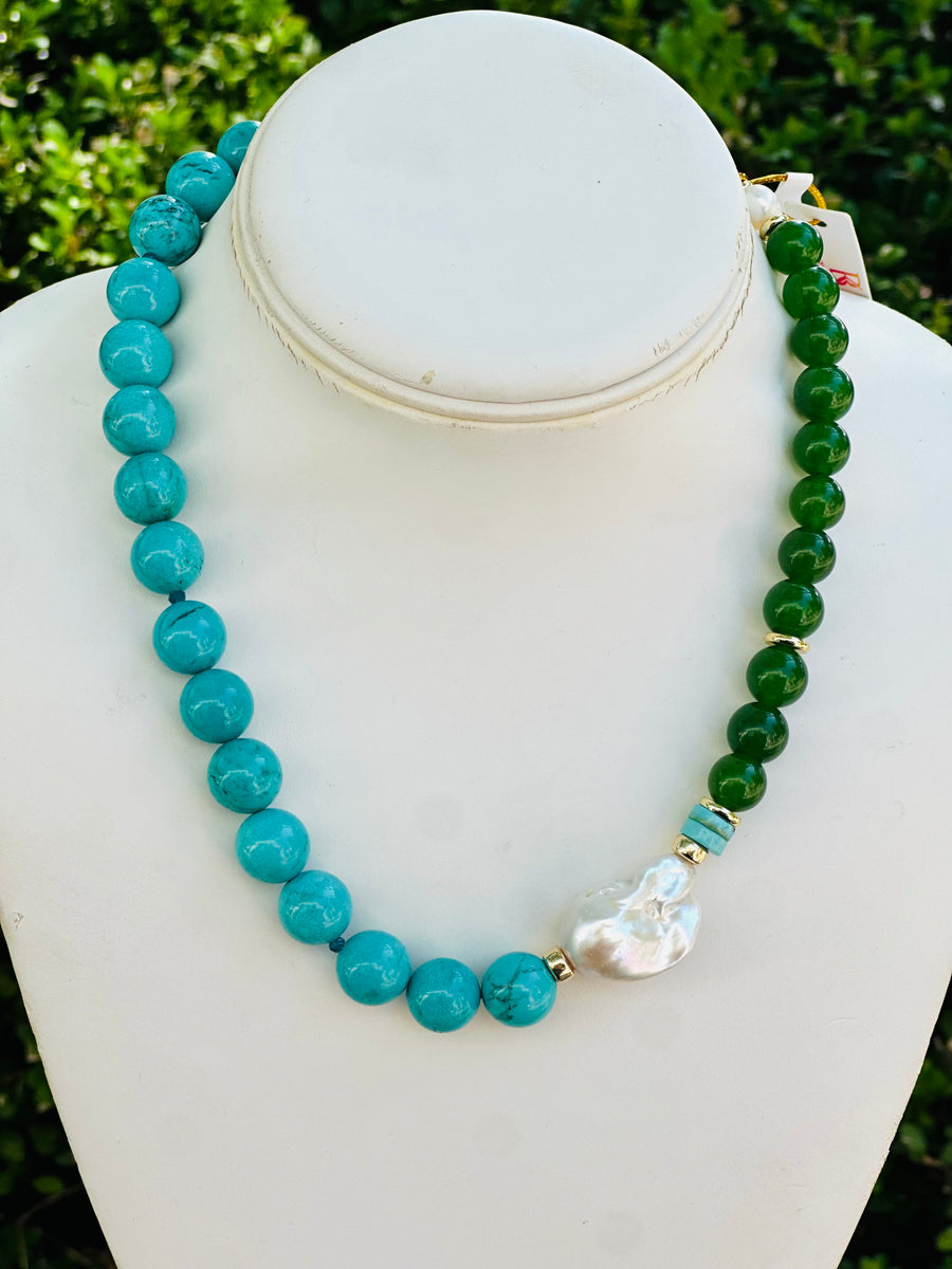Knotty Bling Marina Necklace