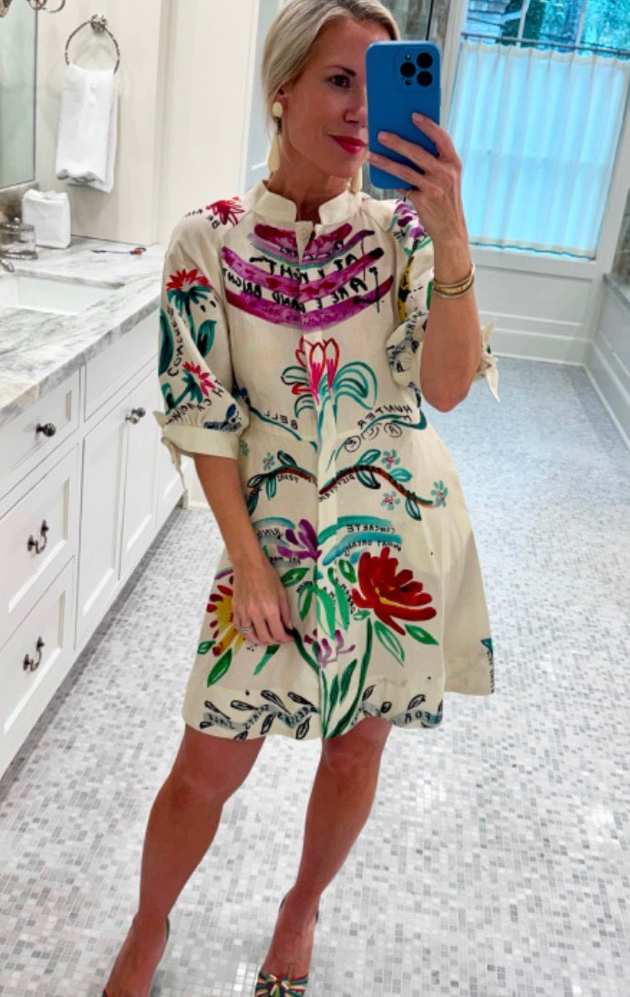 Molly Dress | Anniversary Print - Charlotte's Inc