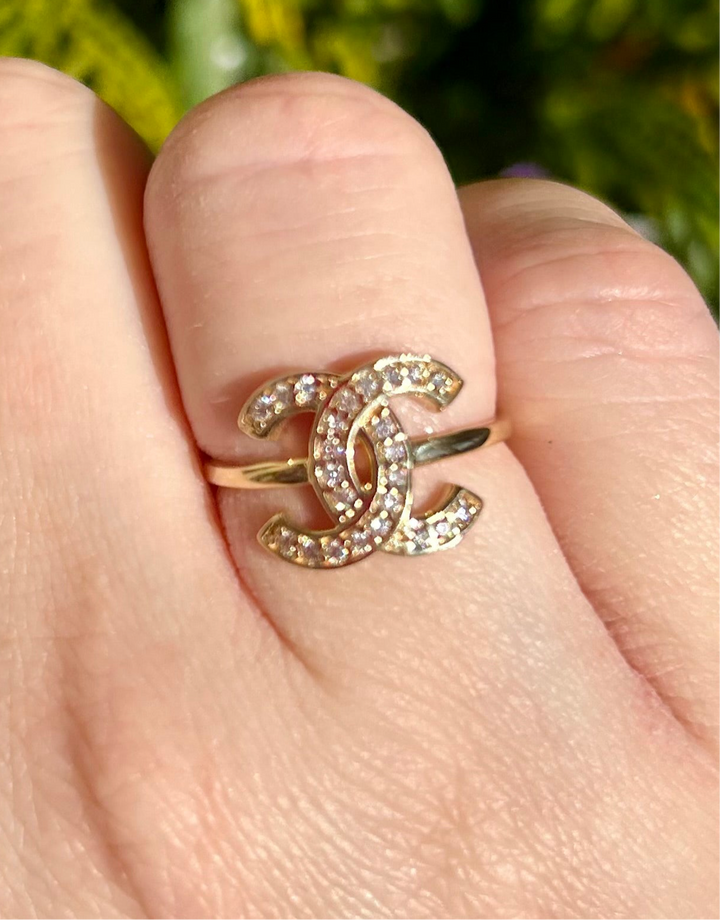 14kt .25ct Diamond CC Ring