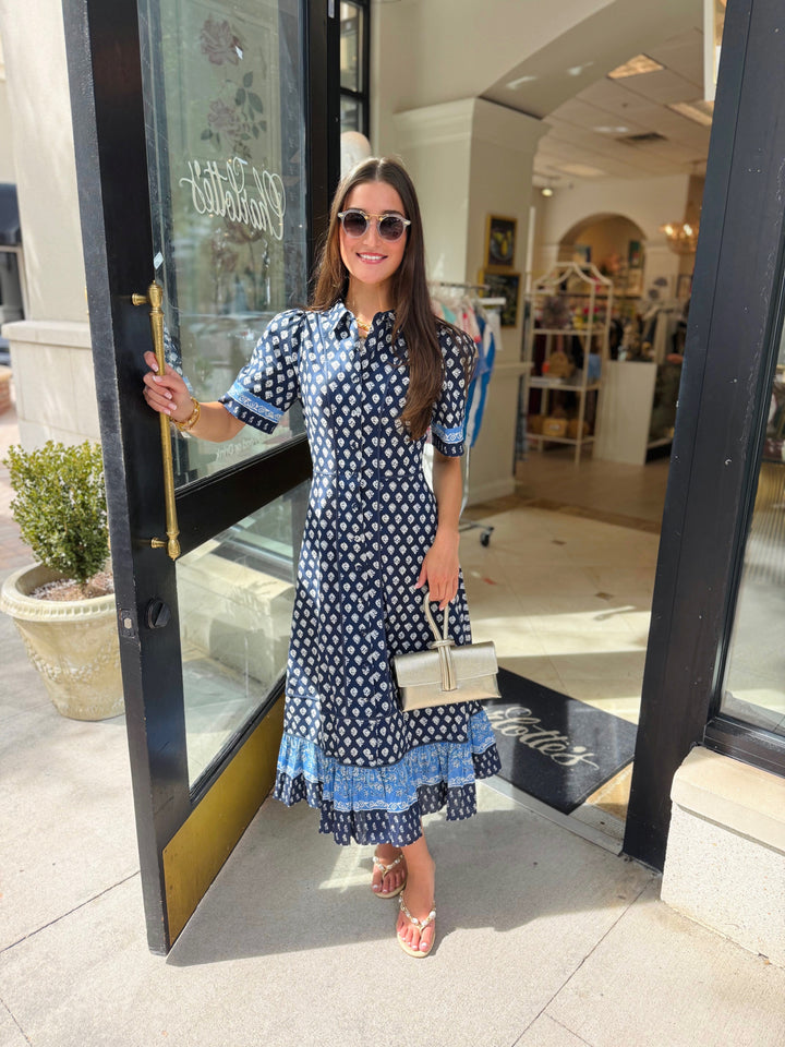 Greta Dress | Thistle & Vine Blue