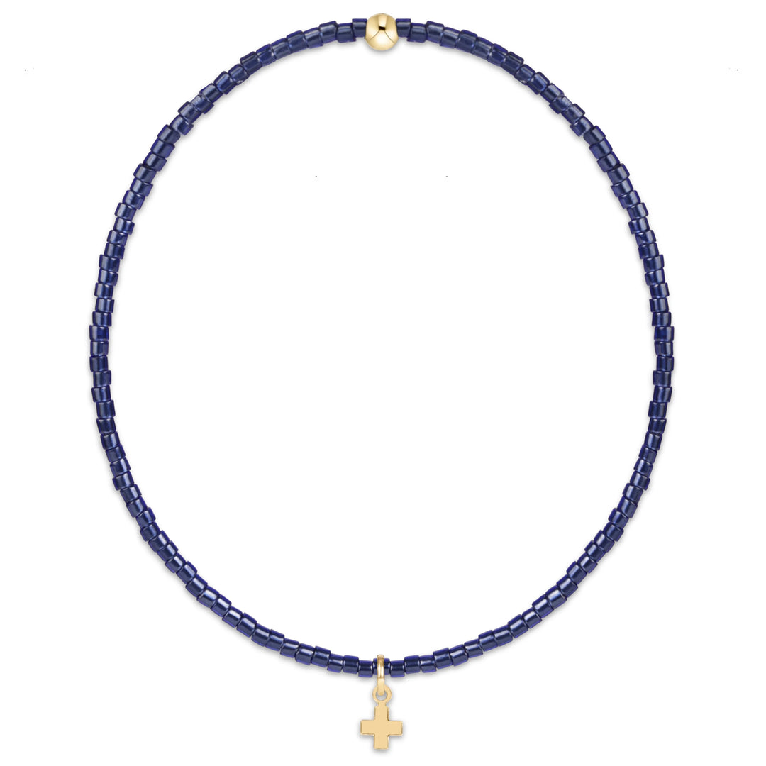 Hope Classic Bracelet - Signature Cross Small Gold Charm