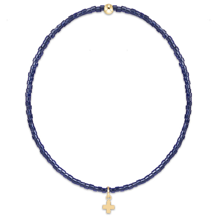 Hope Classic Bracelet - Signature Cross Small Gold Charm