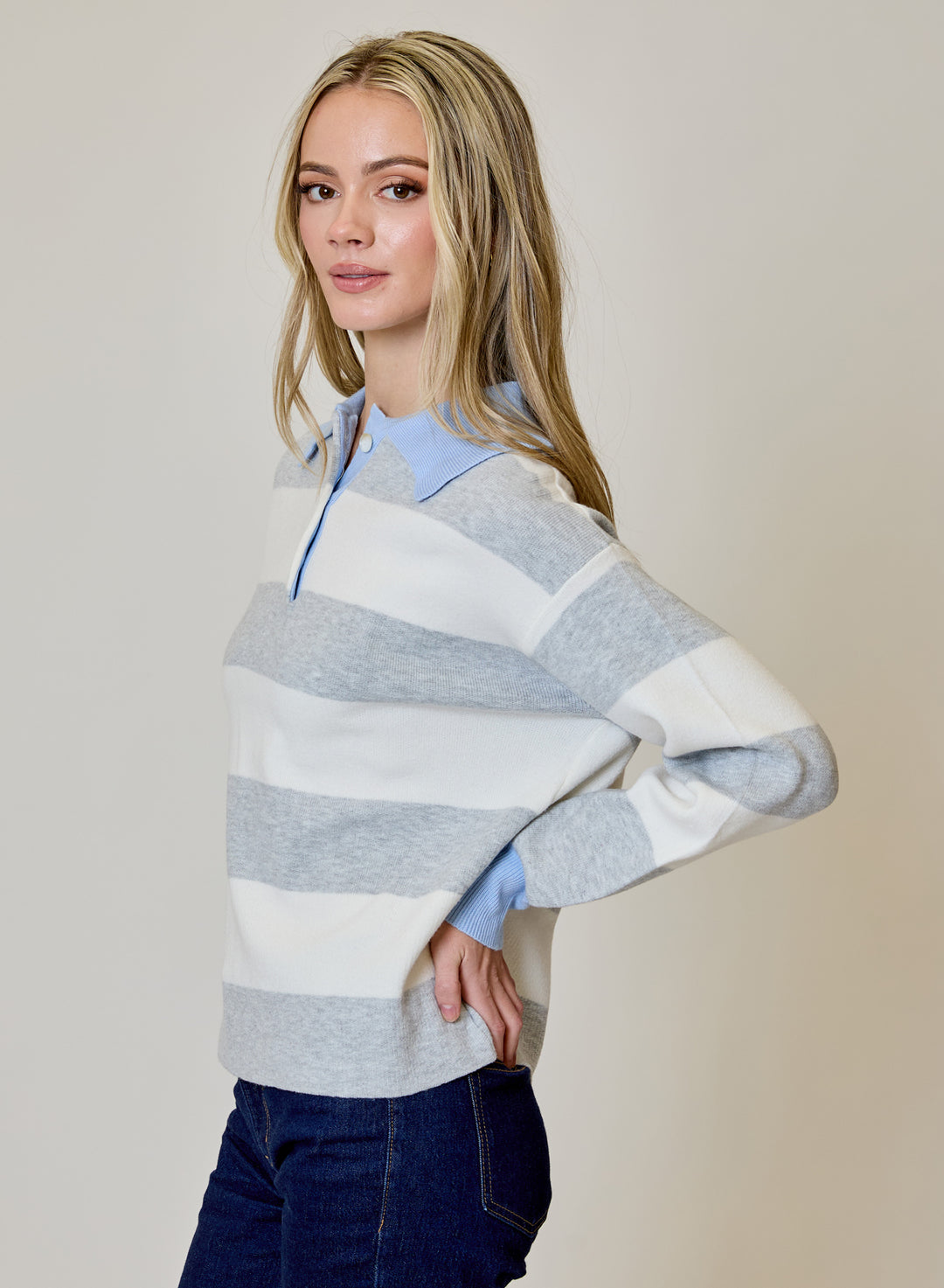 Long Sleeve Rugby Polo | Airstream