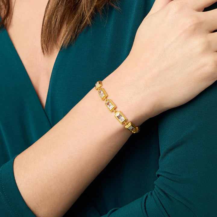 Baguette Tennis Bracelet | +Colors