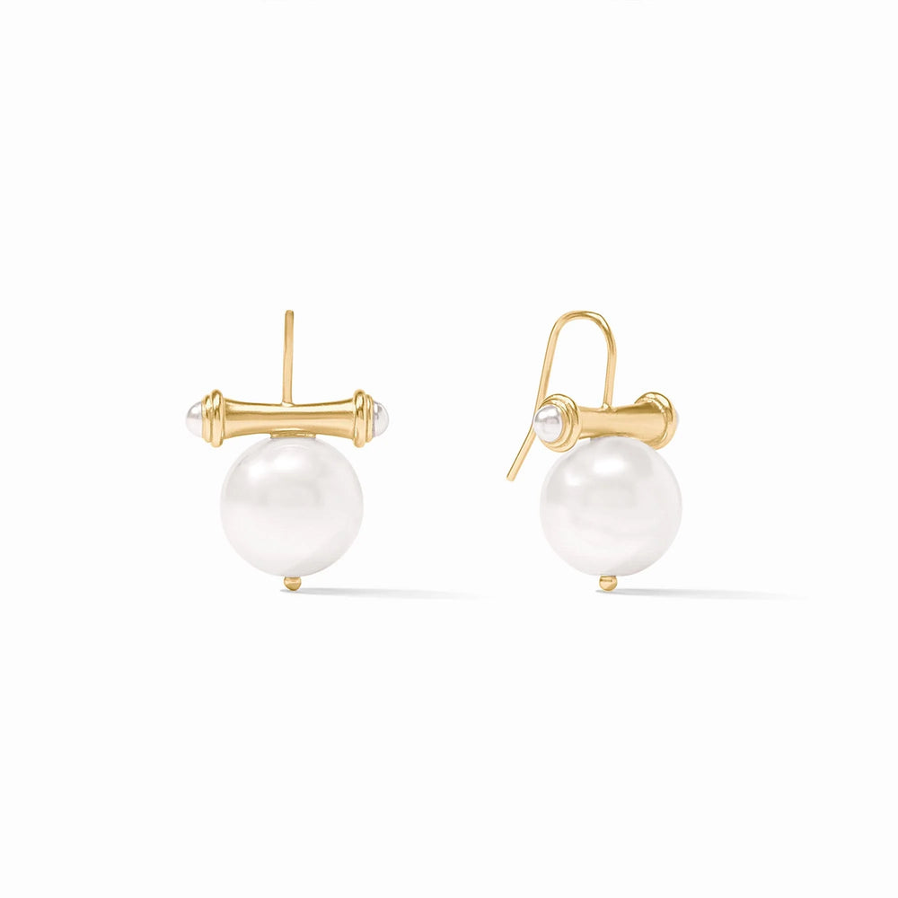 Bamboo Pearl Earring - Charlotte's Inc
