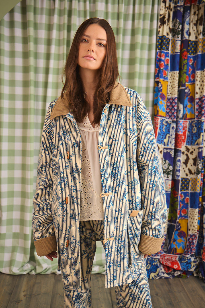 Barn Jacket | Cornflower Toile