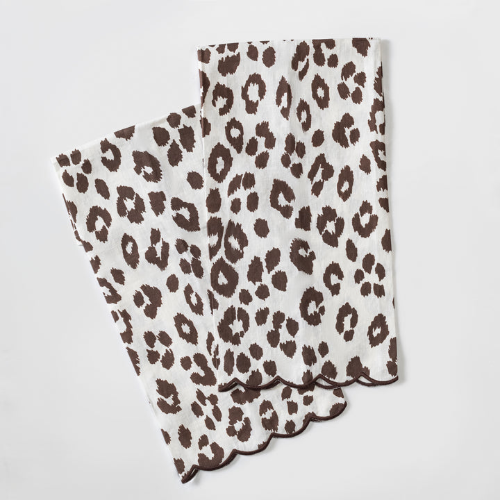 Iconic Leopard Guest Towel