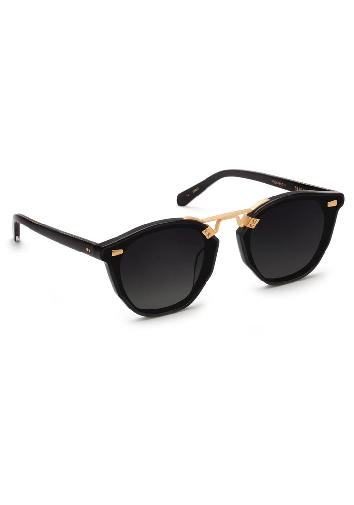 Beau Nylon | Black + Shadow 24K Polarized
