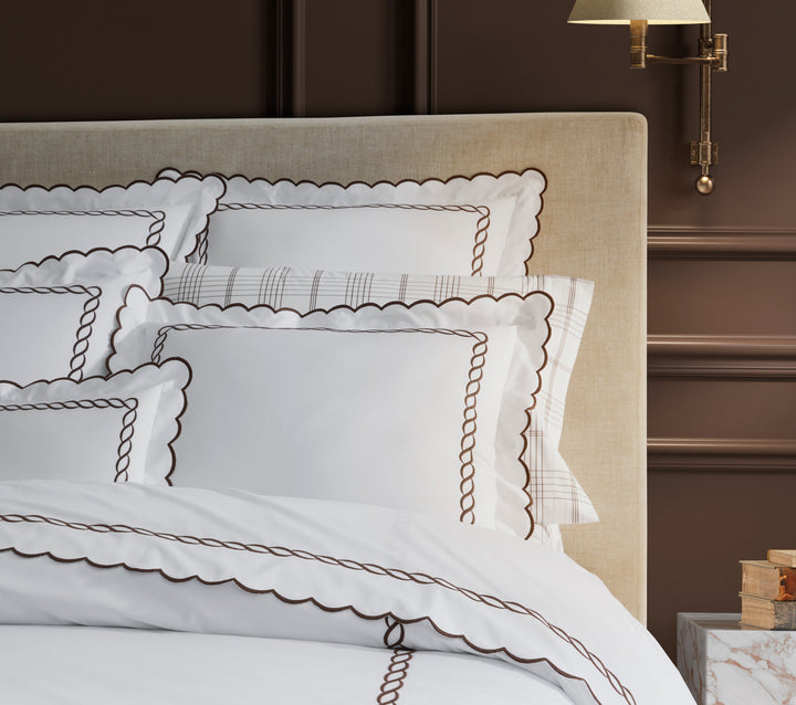 Classic Chain Scallop Duvet Cover
