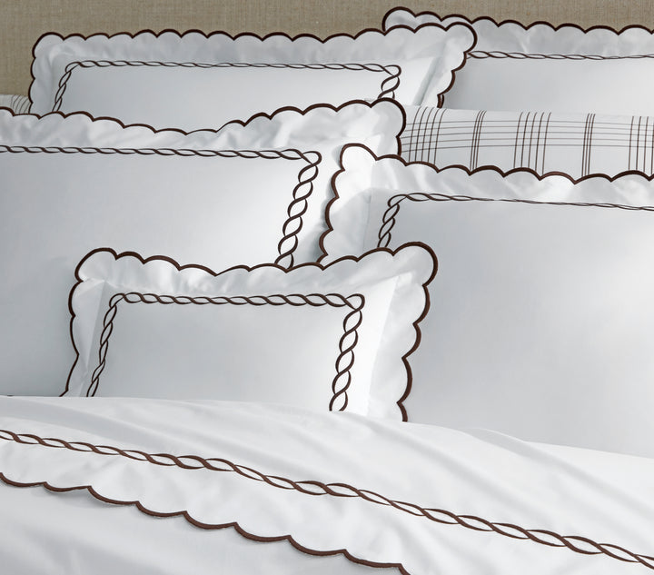Classic Chain Scallop Duvet Cover