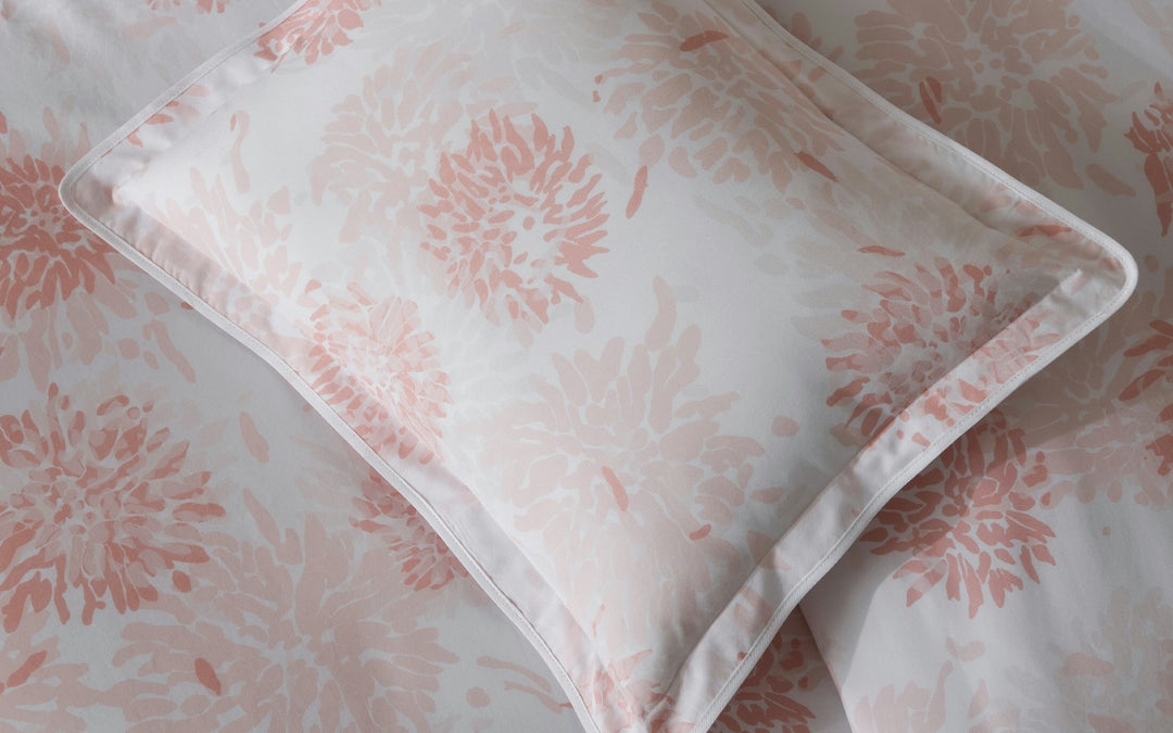 Chrysanthemum Pillow Cases - Pair