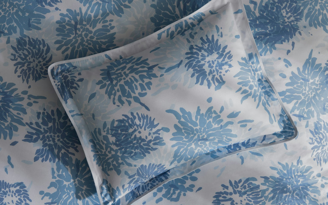 Chrysanthemum Pillow Cases - Pair