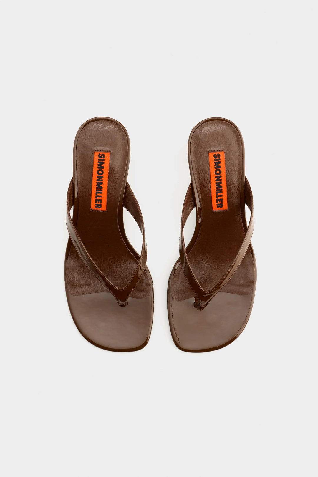 Beep Thong Heel | Chocolate