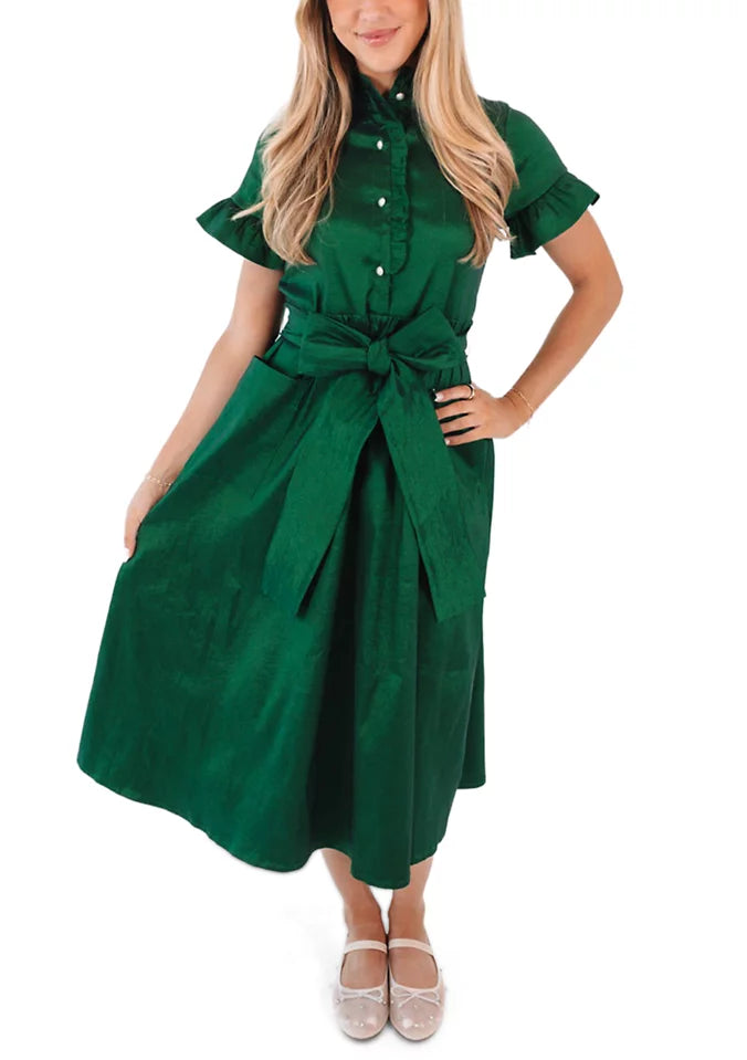 Collins Midi Dress | Green