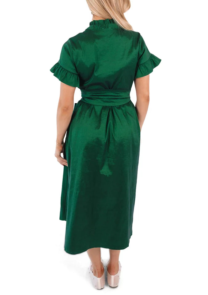 Collins Midi Dress | Green