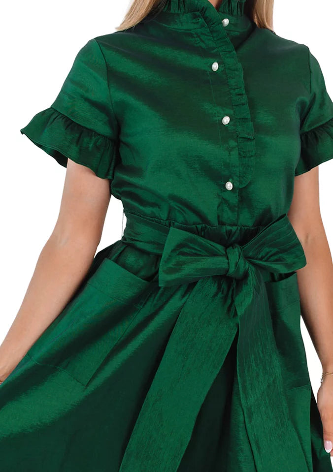 Collins Midi Dress | Green