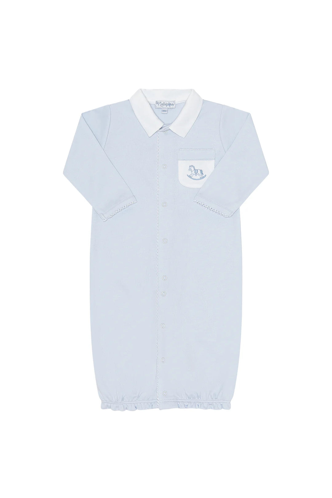 Embroidered Converter Gown | Blue Rocking Horse