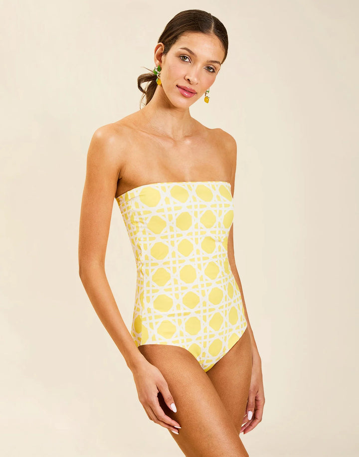 Bria Convertible One Piece | Garden Lattice