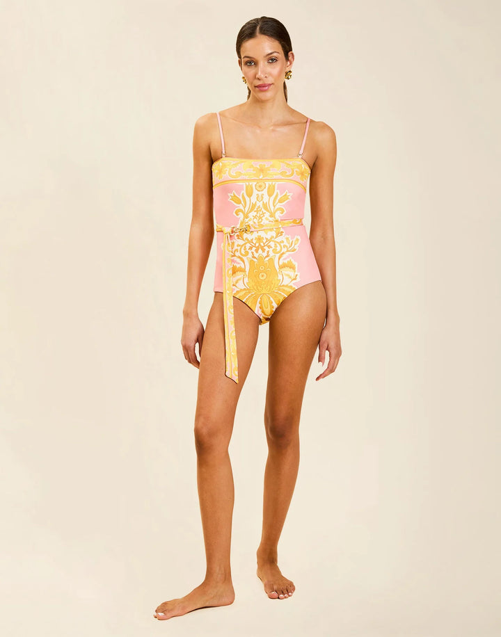 Bria Convertible One Piece | Florentine Blush