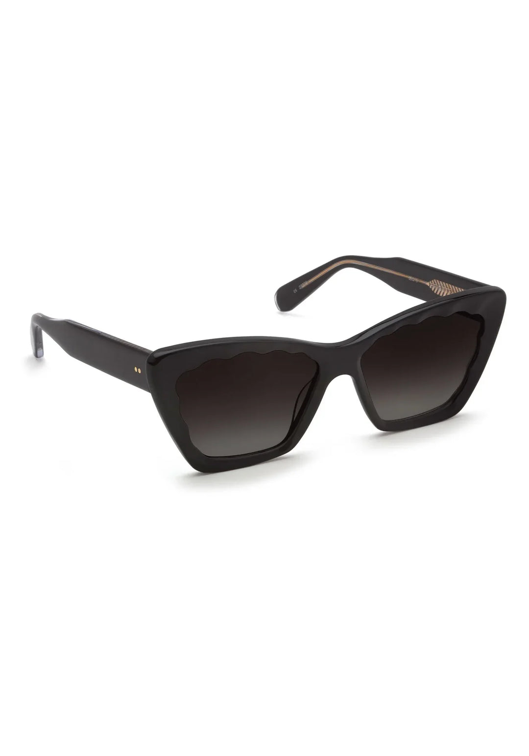 Brigitte | Black and Black Crystal