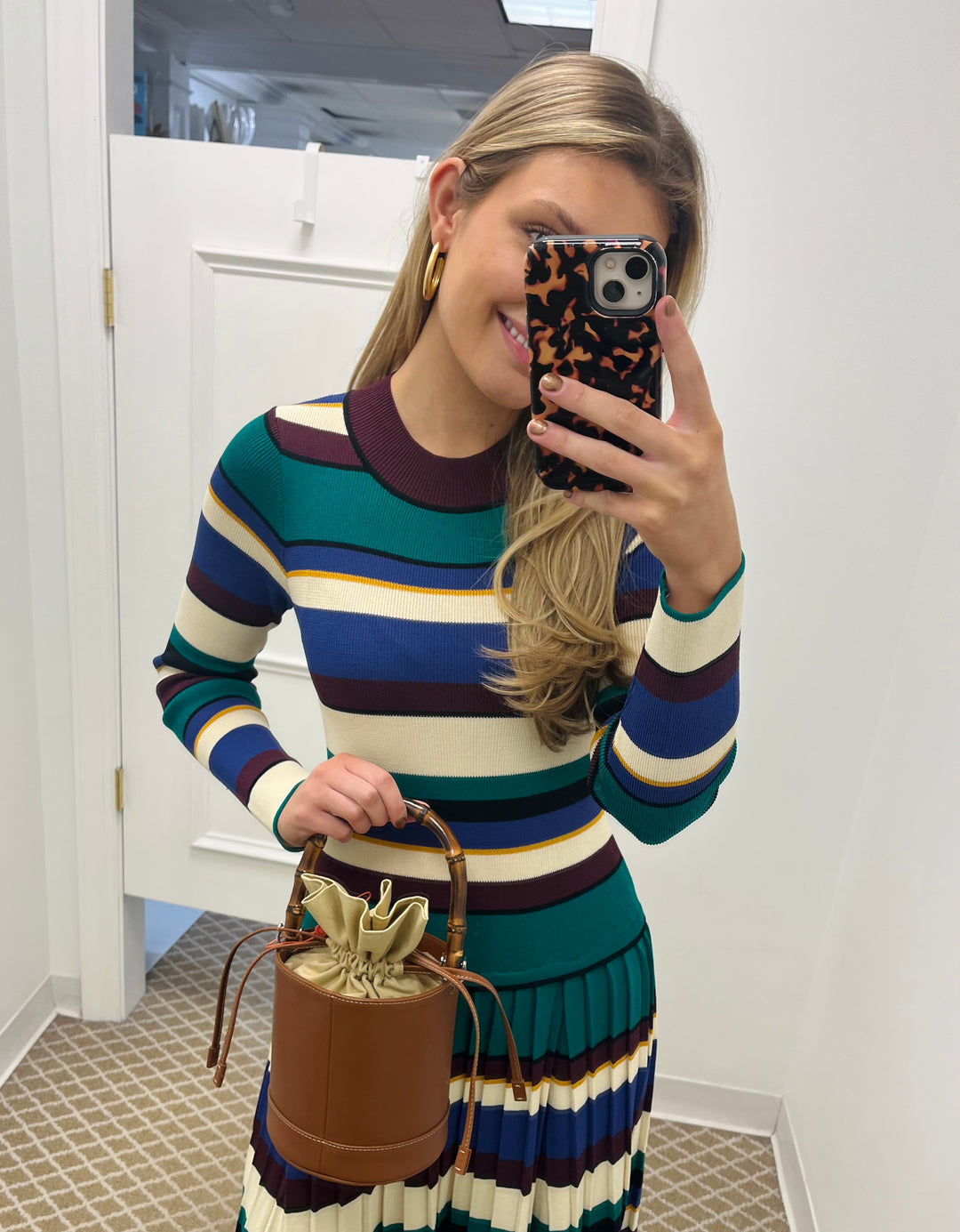 The Leather Bag | Chestnut