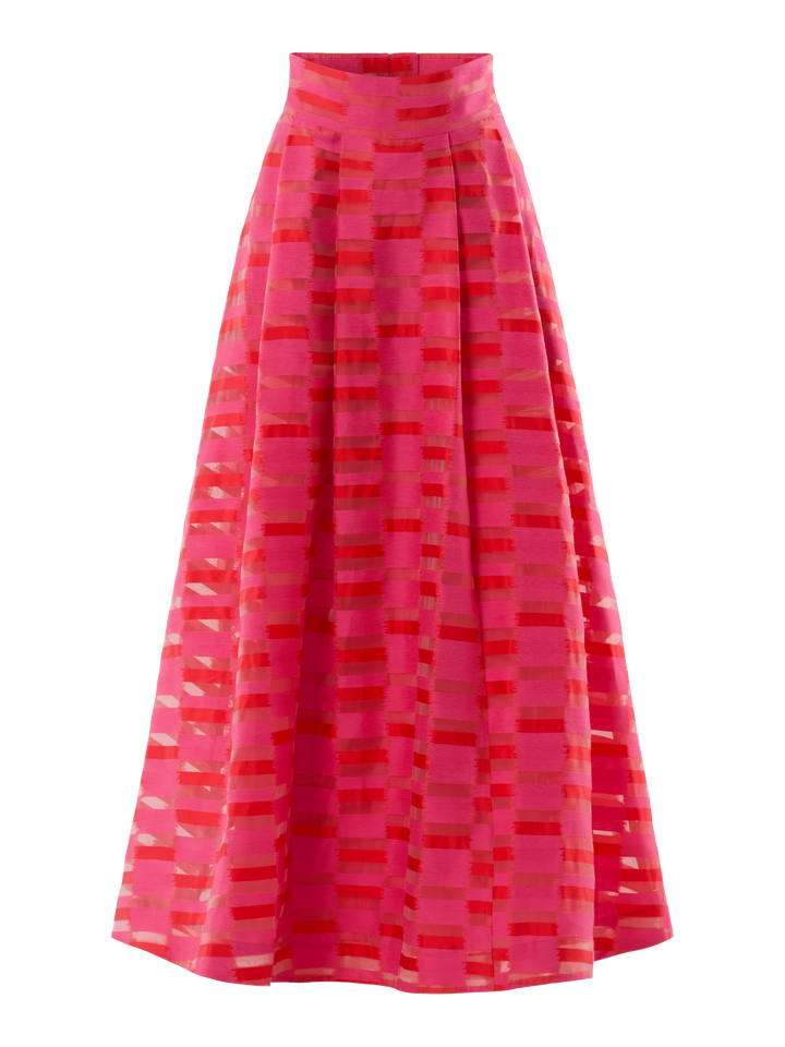 Milly Skirt | Sunset Stripe