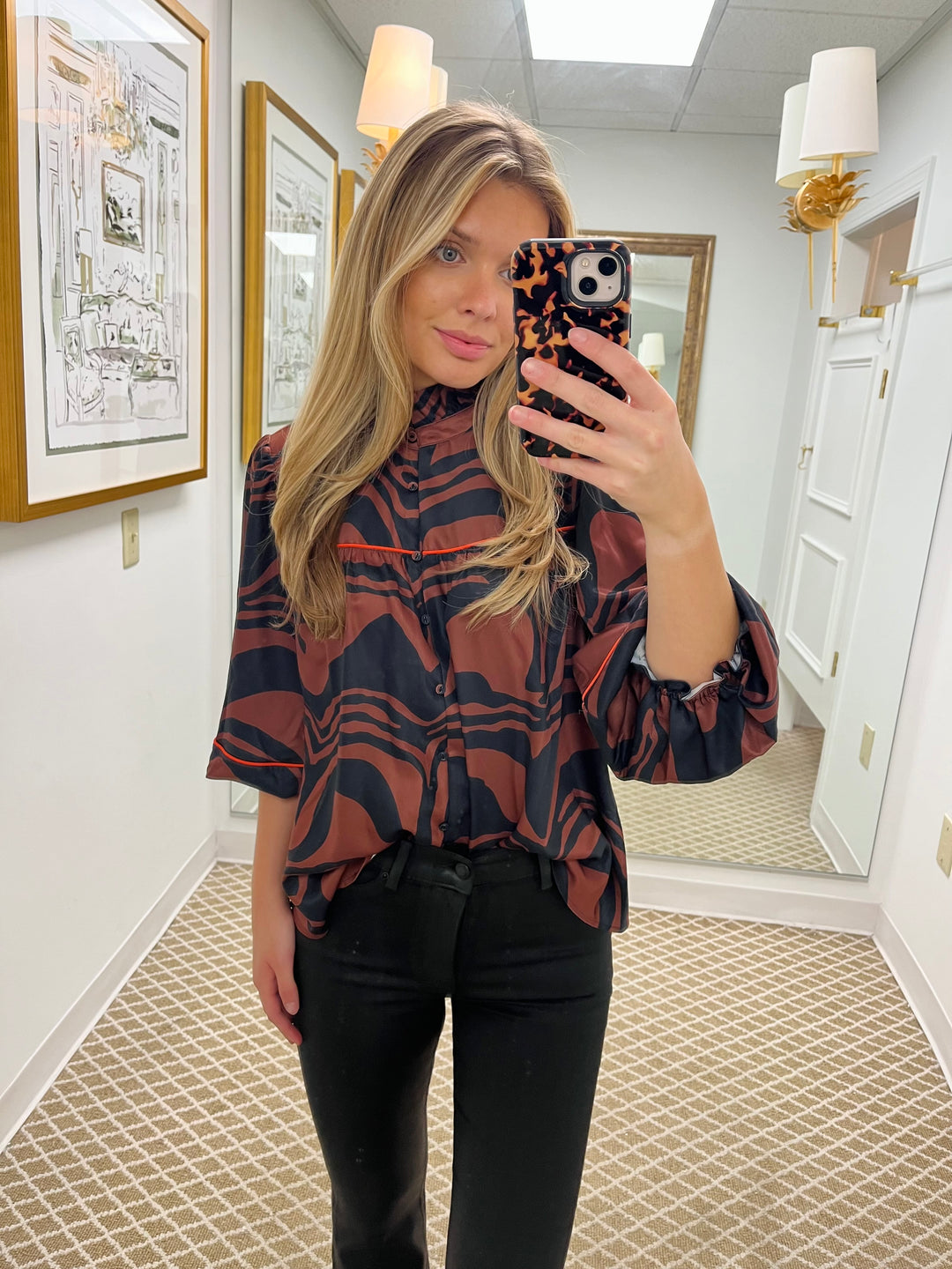 Worth Blouse | Canyon