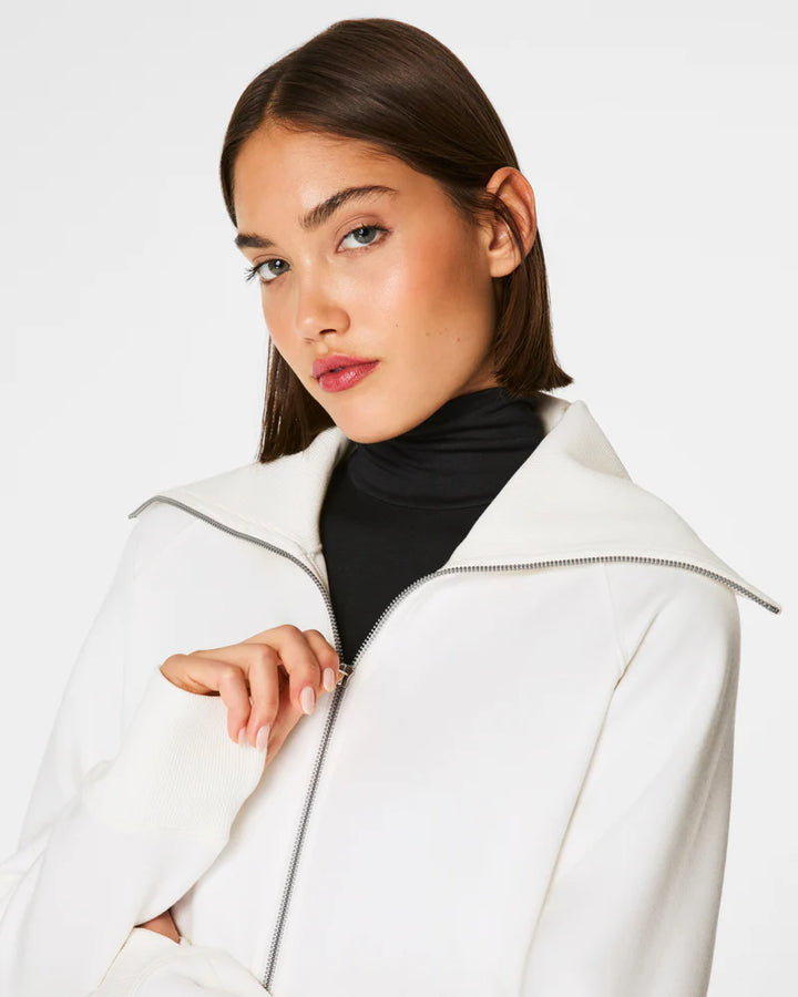 HeavyAir Full Zip Tunic | Powder
