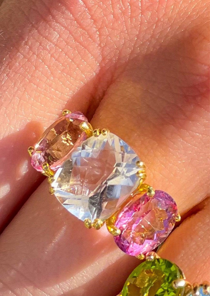 14K 3-Stone Rings