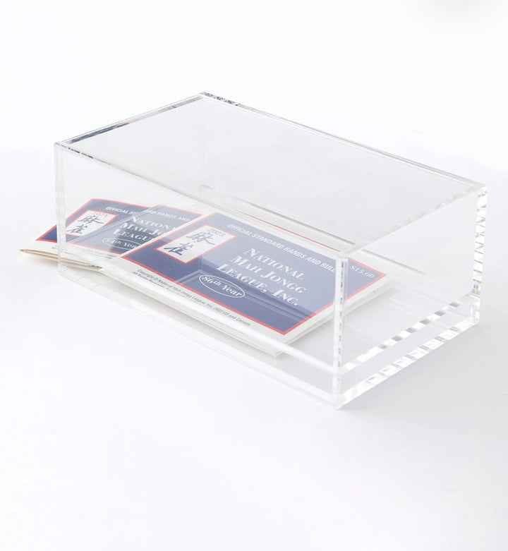 Mahjong Box | Acrylic with Lid