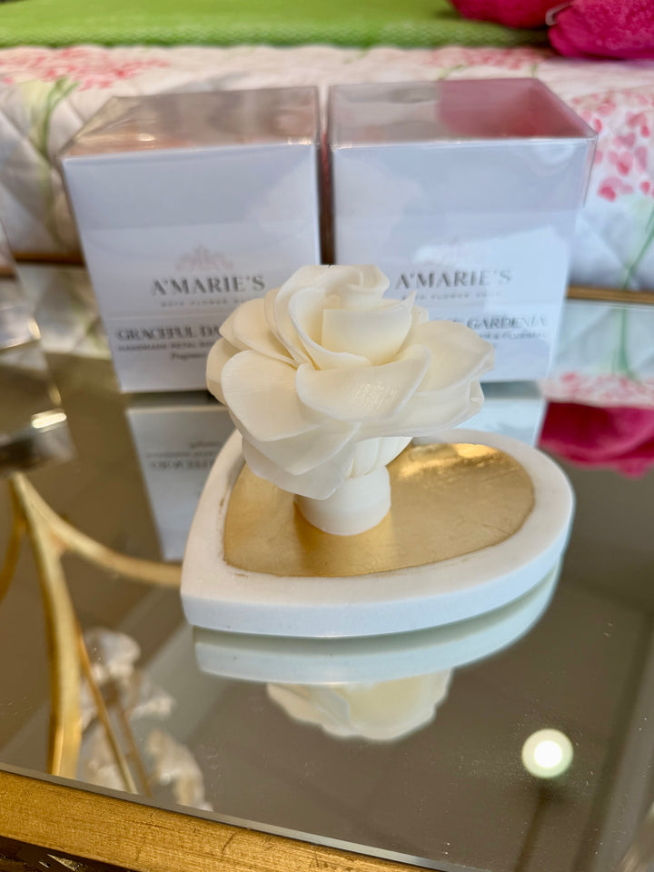 Graceful Day Gardenia Soap Petal Flower | +Sizes