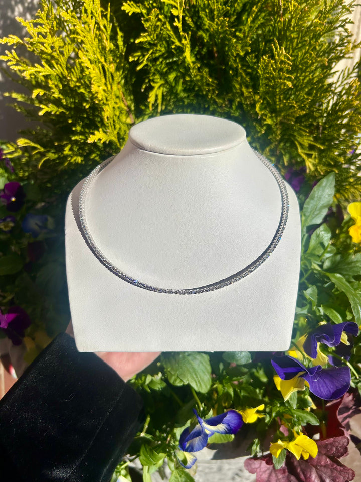 14kt 5.16ct Diamond Flex Necklace