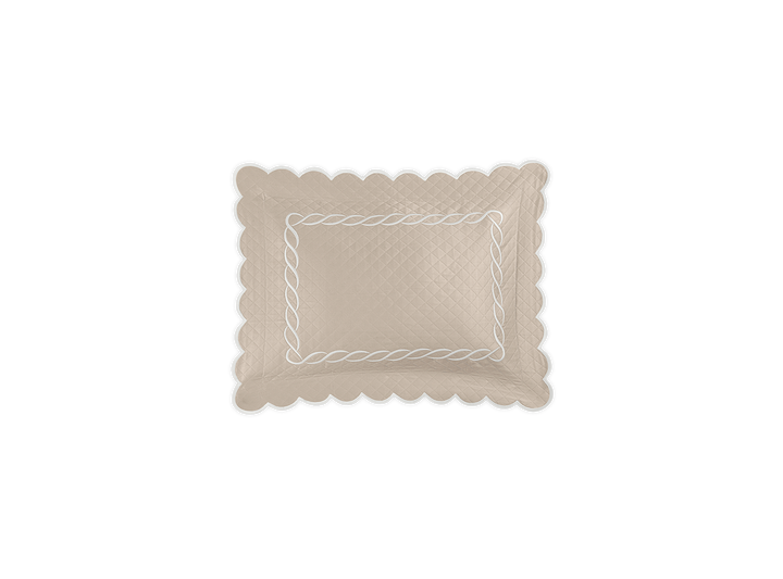 Classic Chain Scallop Matelassé Sham